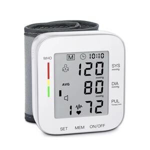 MMIZOO Wrist Blood Pressure Monitor Bp Monitor Large LCD Display W1681